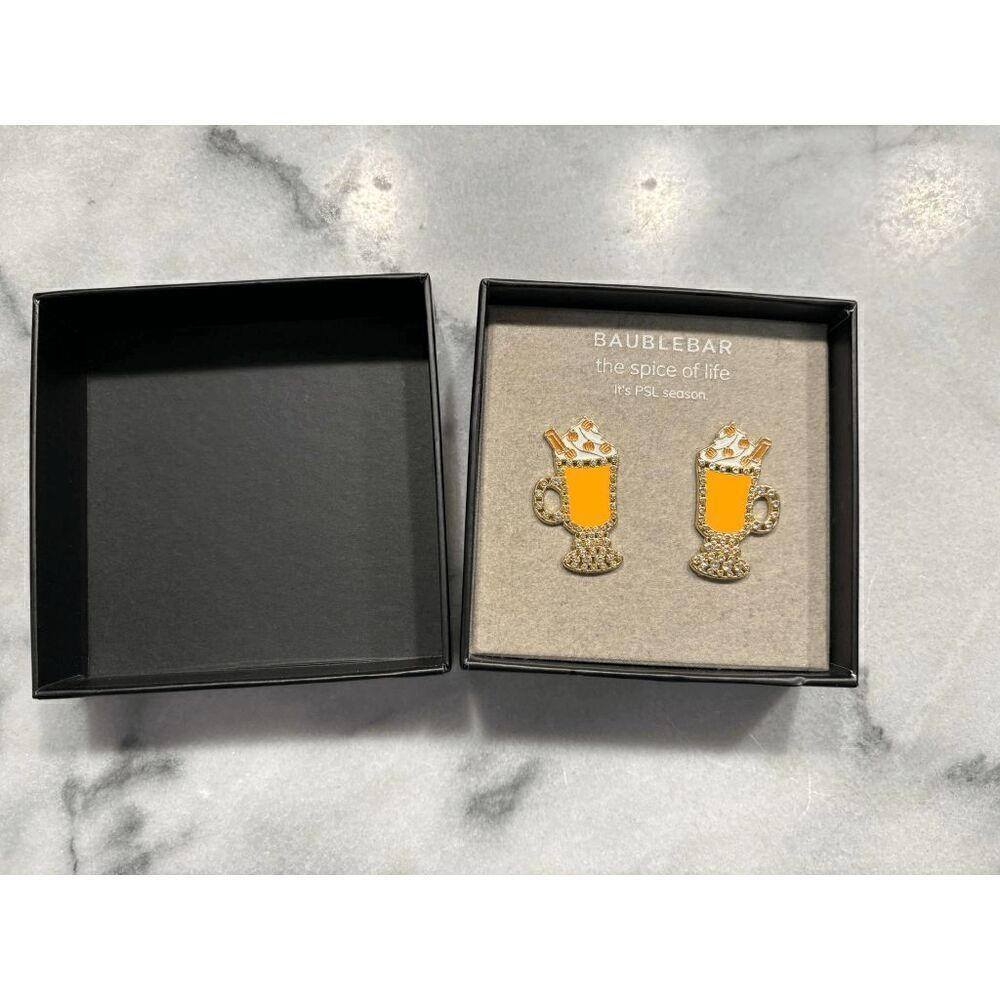 BaubleBar The Spice of Life PSL Season Earrings
